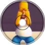 retrovision flipping homer simpson dance