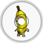 Cat banana sad