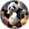 Gun Wielding Panda