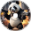 Gun Wielding Panda