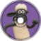 A sheep in a Musical Door