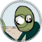 Salad fingers likes spoons a lot!