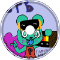 Cool Party Bear- Ecstatic