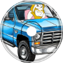 asgore hits dess with his car